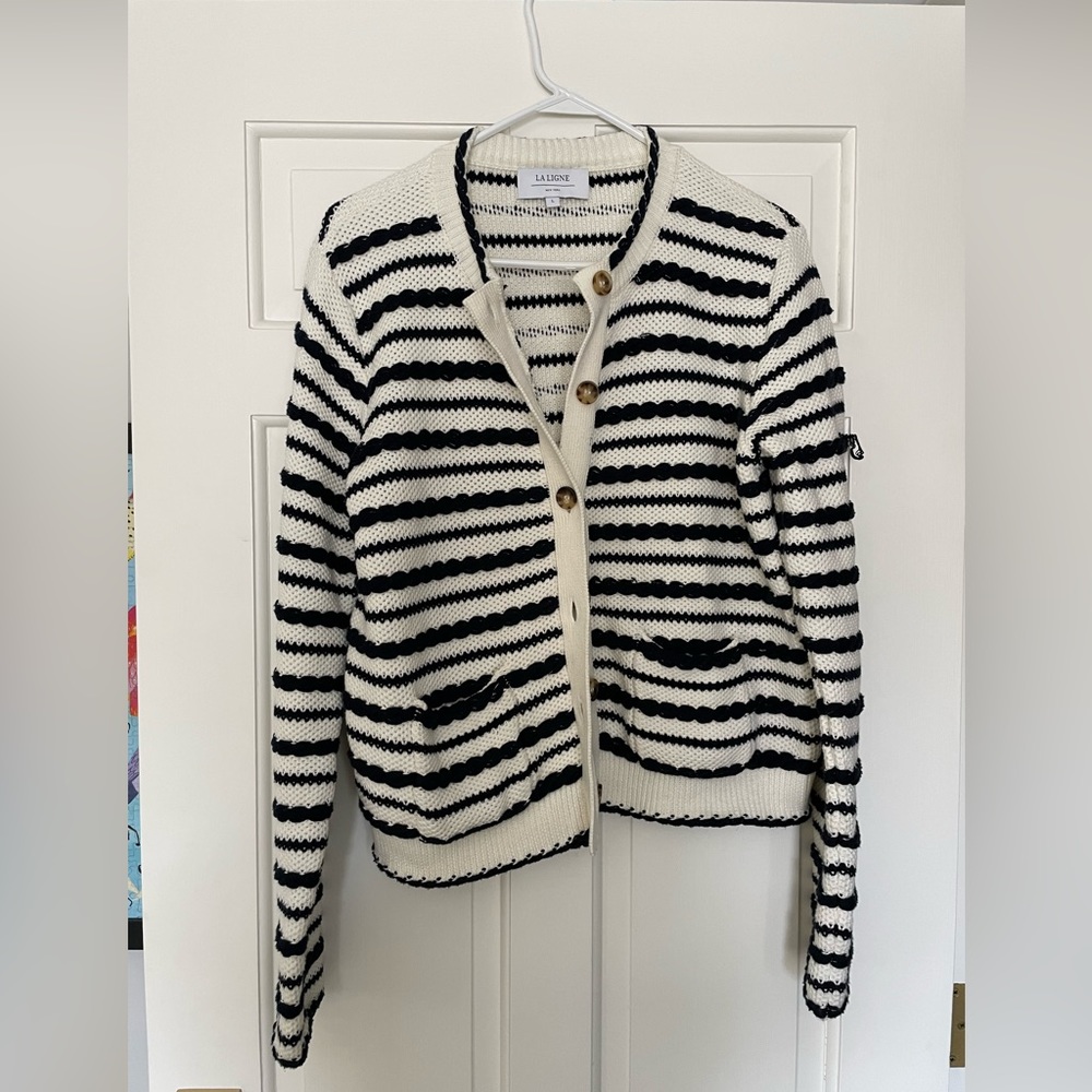 La Ligne New York black and white sweater.